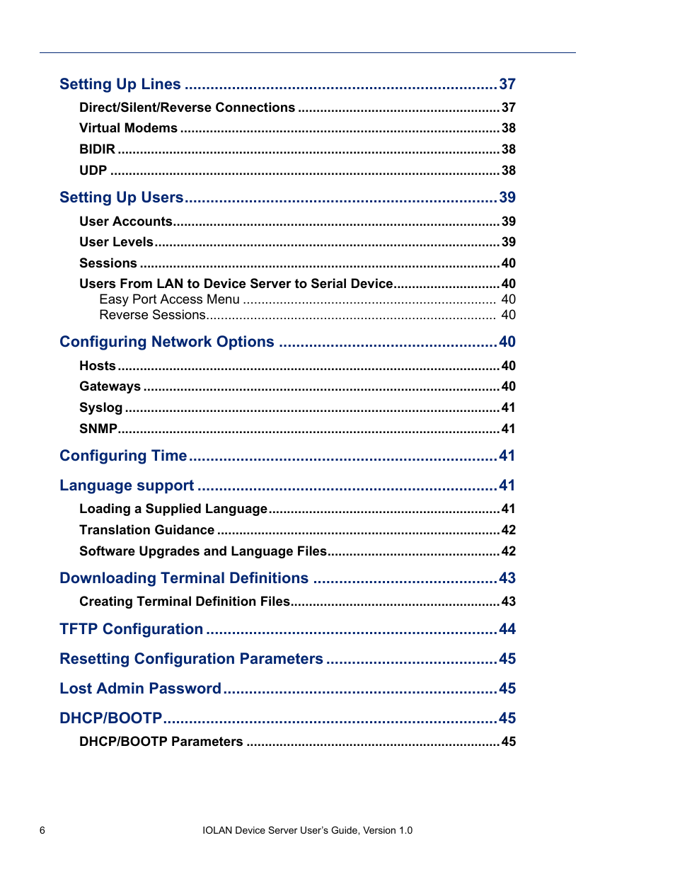 Perle Systems DS1 User Manual | Page 6 / 122