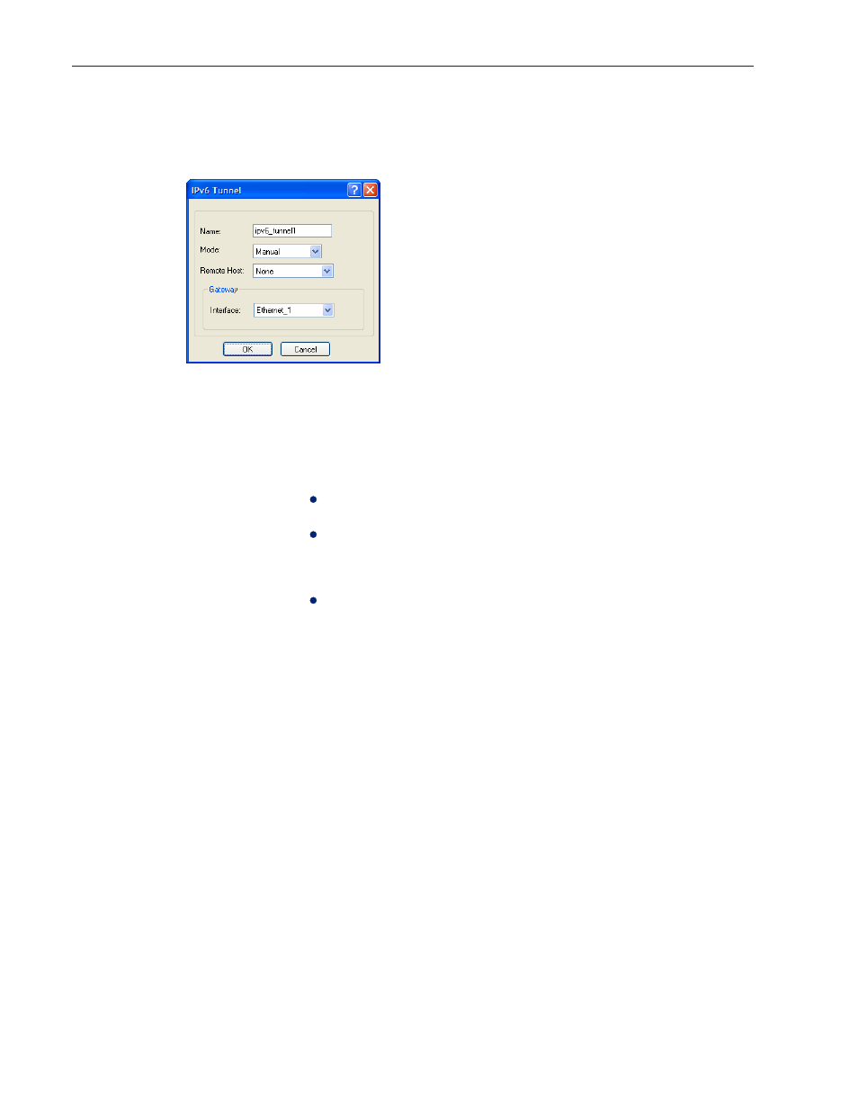 Adding/editing an ipv6 tunnel | Perle Systems IOLAN SCS User Manual | Page 101 / 408