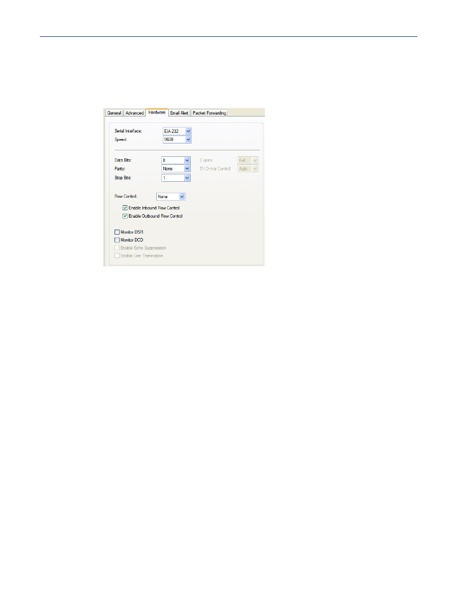 Hardware tab field descriptions, Hardware tab field | Perle Systems IOLAN SCS User Manual | Page 107 / 408