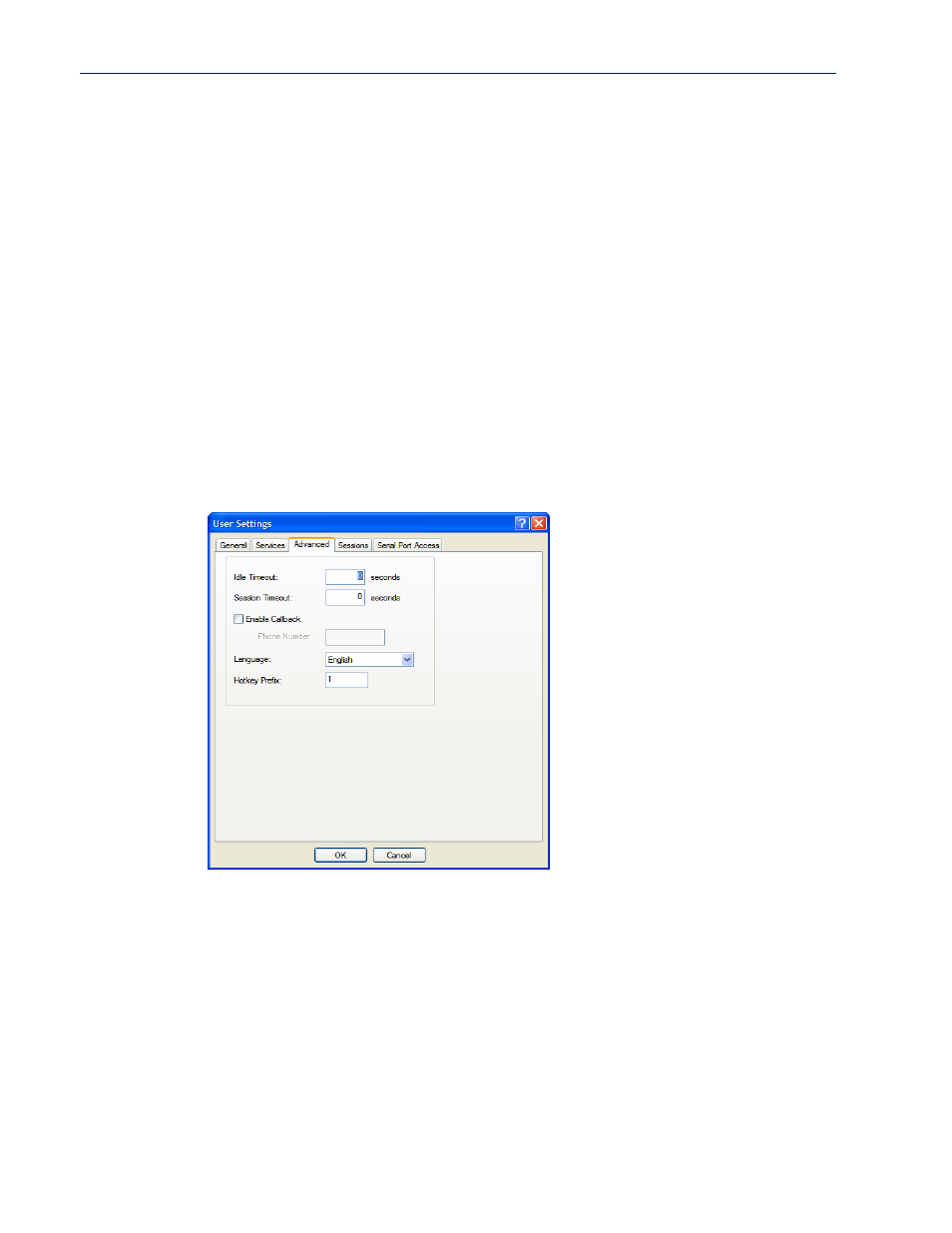 Advanced tab, Overview field descriptions | Perle Systems IOLAN SCS User Manual | Page 197 / 408