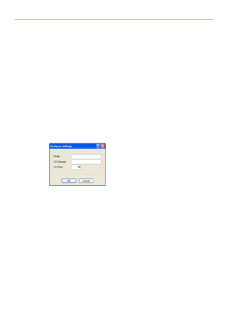 Kerberos, Field descriptions | Perle Systems IOLAN SCS User Manual | Page 208 / 408