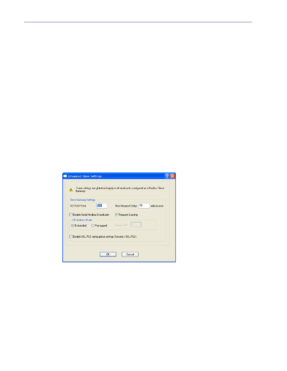 Advanced slave modbus settings | Perle Systems IOLAN SCS User Manual | Page 237 / 408