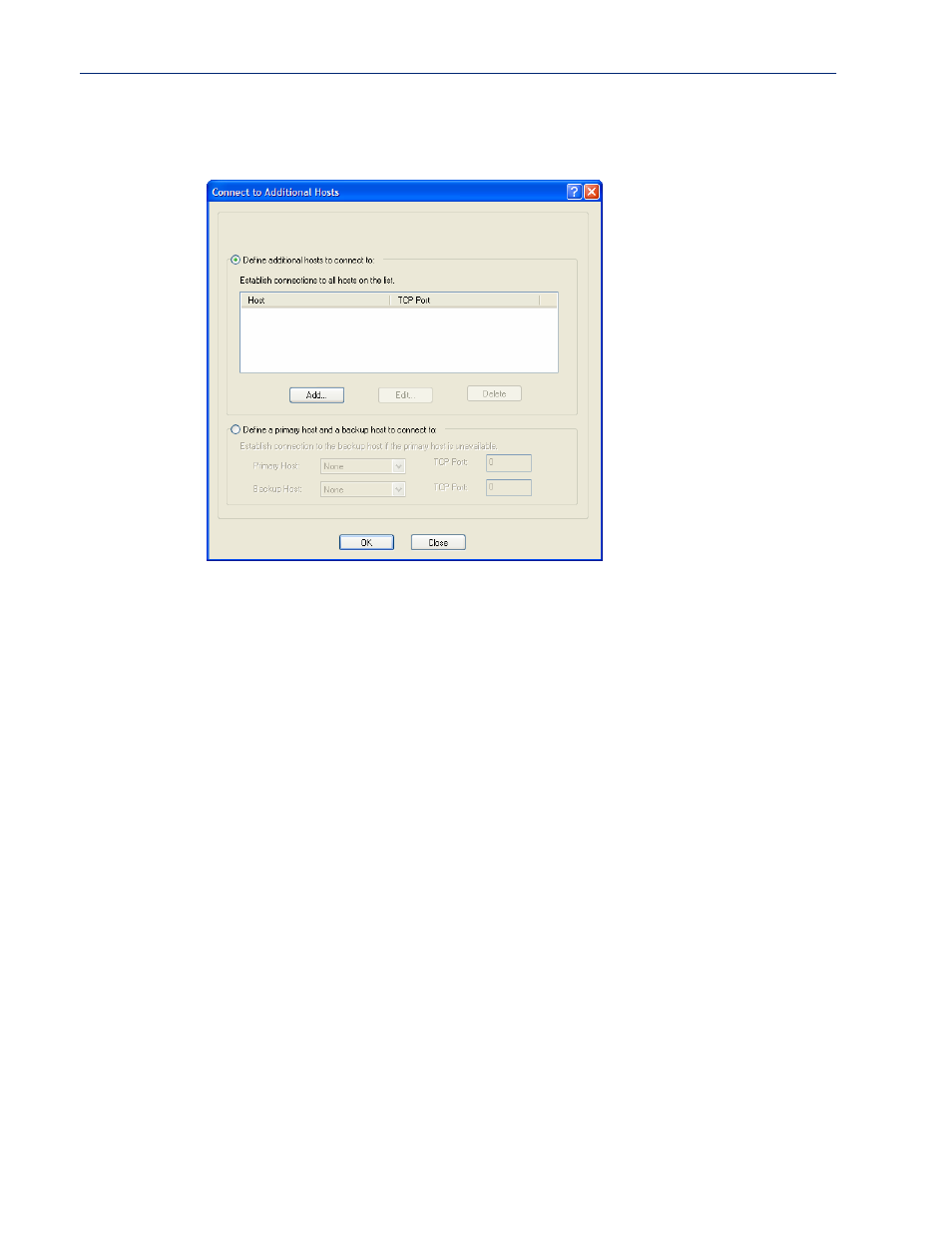 Adding/editing additional hosts | Perle Systems IOLAN SCS User Manual | Page 257 / 408