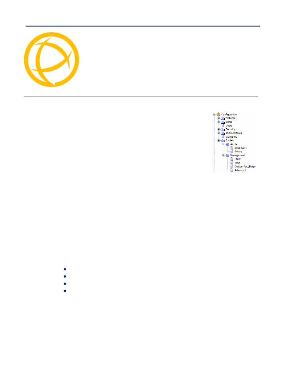 Configuring the system, Introduction, Alerts | Email alerts, Chapter 13 configuring the system, Overview functionality | Perle Systems IOLAN SCS User Manual | Page 289 / 408