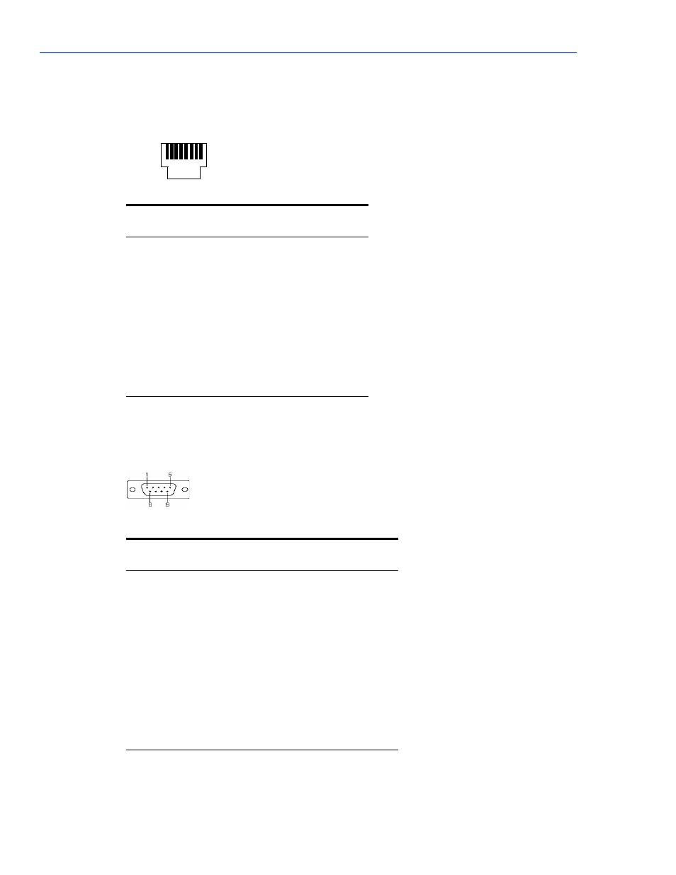 Rj45 scs48c/scs32c/scs16c/scs8c, Db9 male (serial only), Rj45 | Perle Systems IOLAN SCS User Manual | Page 354 / 408