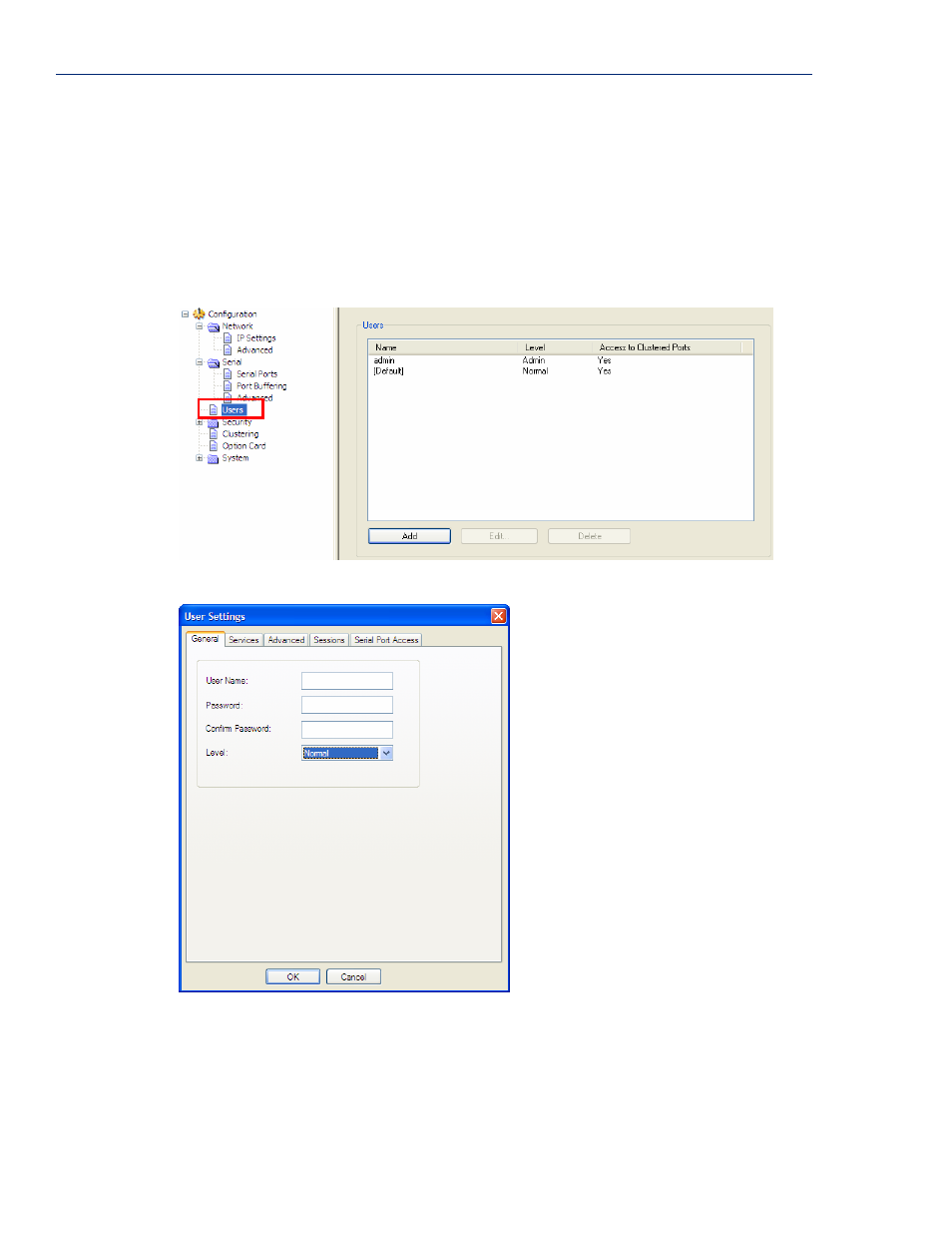 Setting up users | Perle Systems IOLAN SCS User Manual | Page 72 / 408