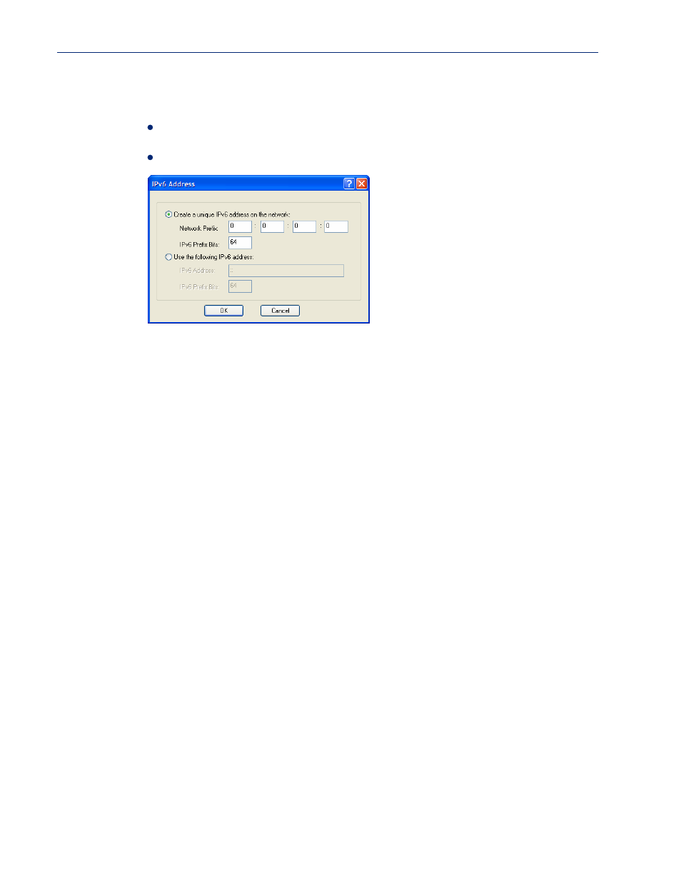 Adding/editing a custom ipv6 address | Perle Systems IOLAN SCS User Manual | Page 85 / 408