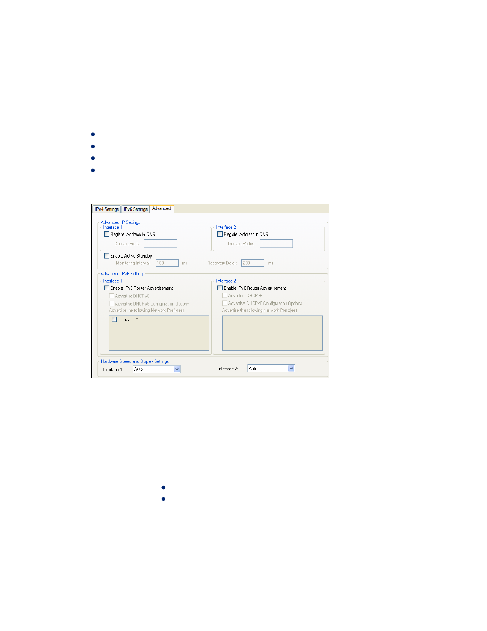 Advanced, Overview field descriptions | Perle Systems IOLAN SCS User Manual | Page 86 / 408