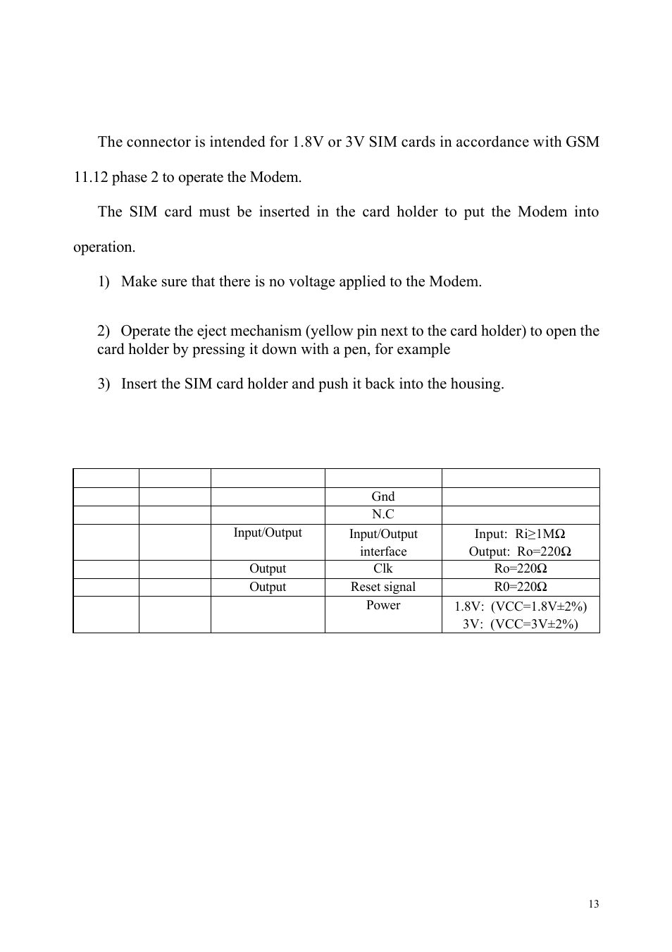 2 sim card holder | Perle Systems NOVACOM Wireless Modem GNS-30CR User Manual | Page 13 / 19