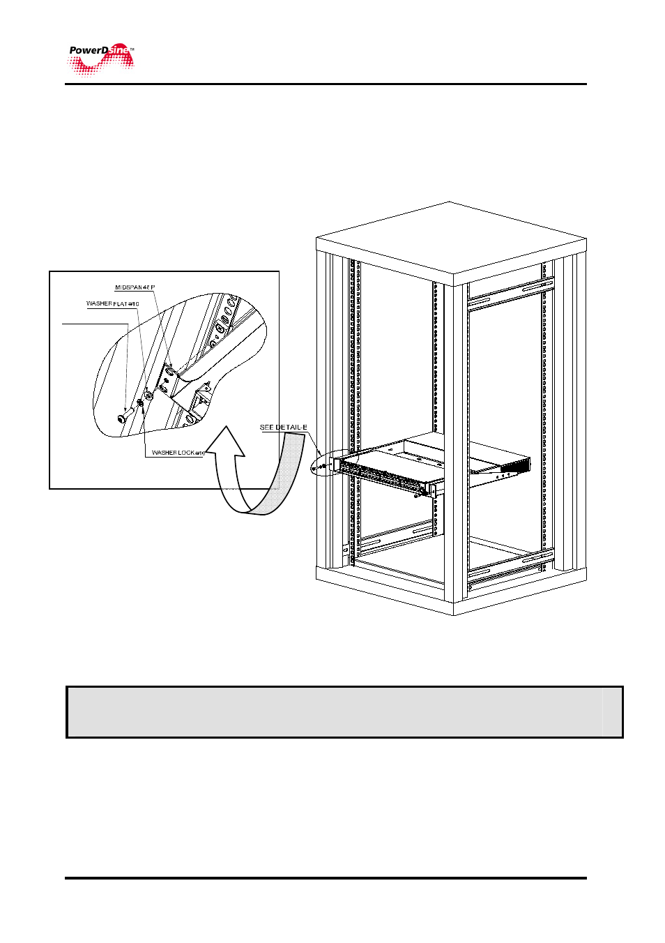 4 assembling midspan to rack | PowerDsine PD-6548 User Manual | Page 21 / 28