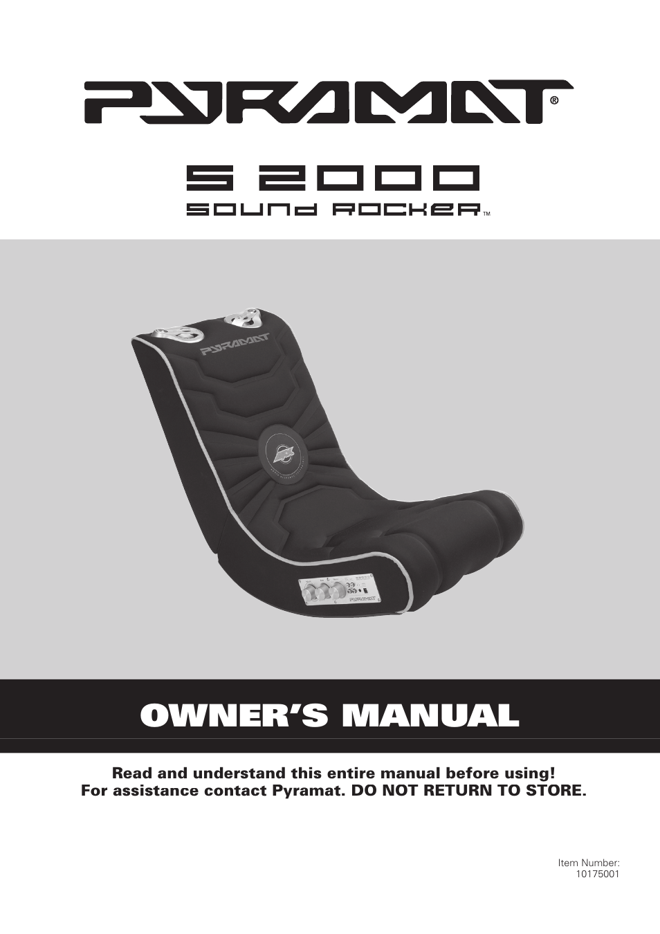 Pyramat S 2000 User Manual | 9 pages