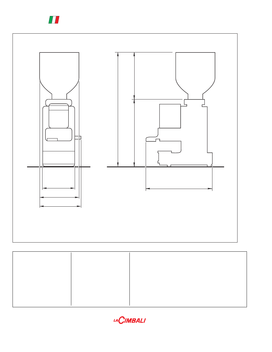 6/s grinder - 6/s a grinder | Pasquini Espresso Company 6/S User Manual | Page 2 / 2