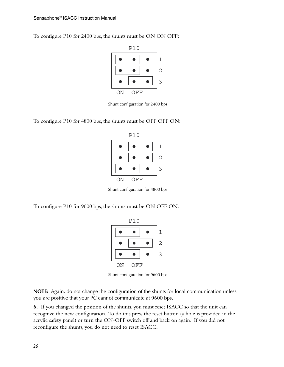 Phonetics Sensaphone ISACC 5000 User Manual | Page 26 / 143