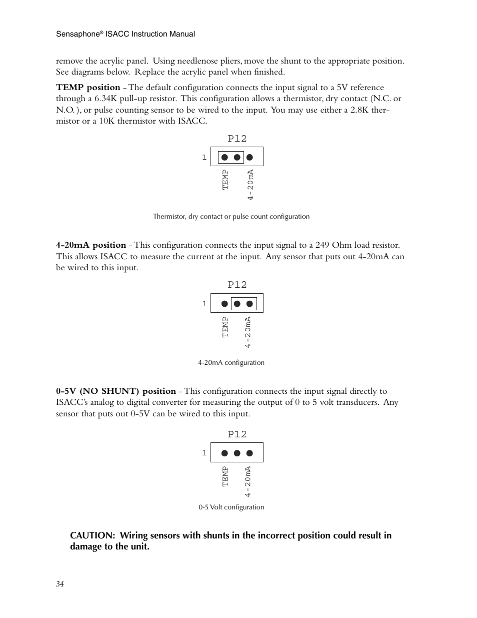 Phonetics Sensaphone ISACC 5000 User Manual | Page 34 / 143