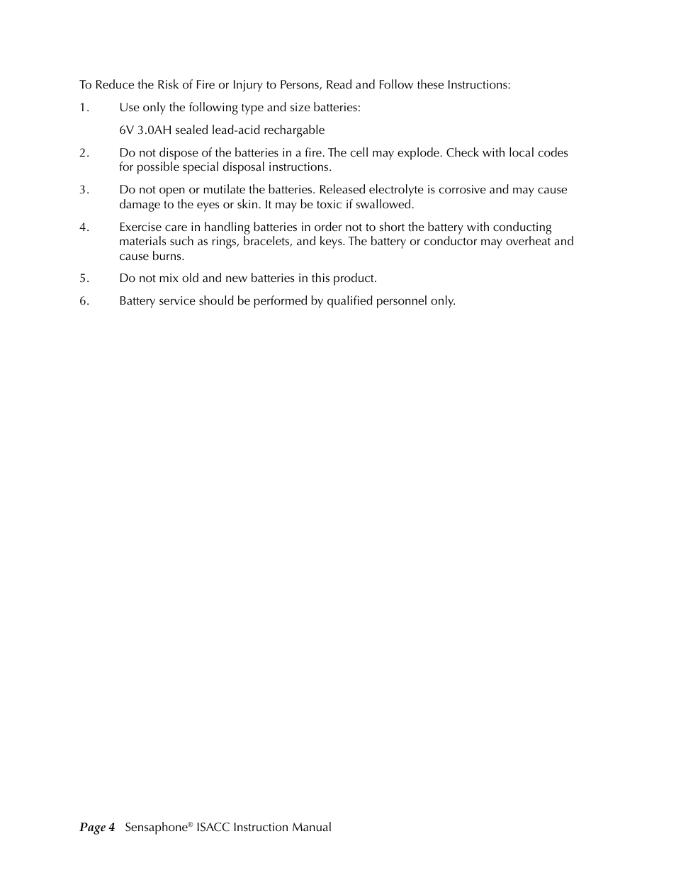 Phonetics Sensaphone ISACC 5000 User Manual | Page 4 / 143