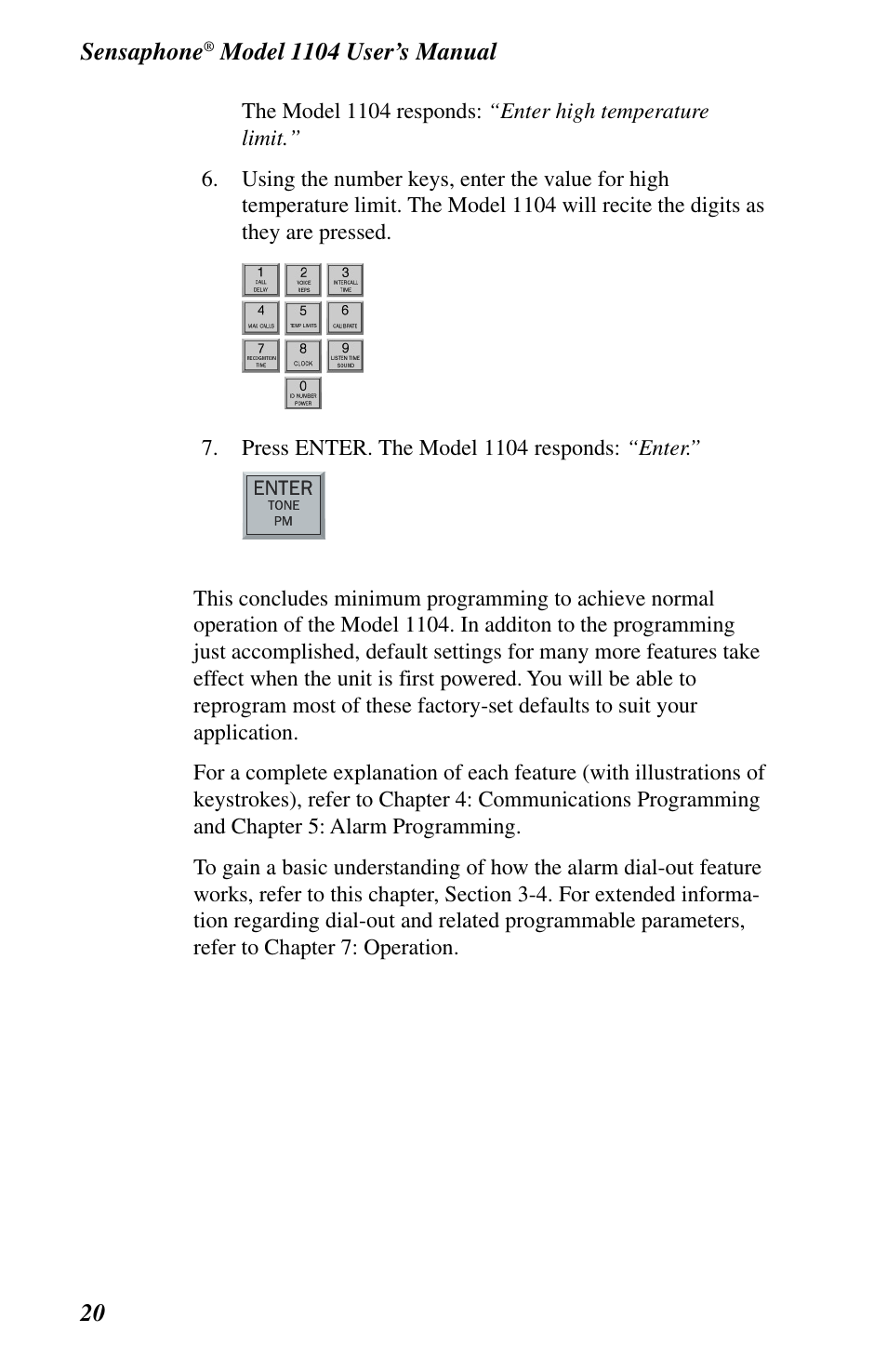 Sensaphone | Phonetics 1104 User Manual | Page 32 / 110