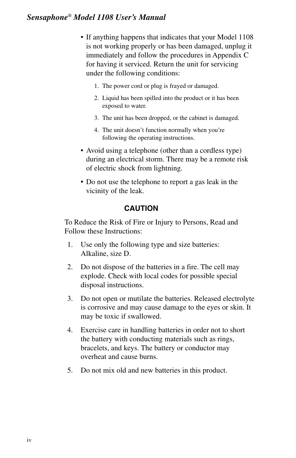 Phonetics 1108 User Manual | Page 4 / 110