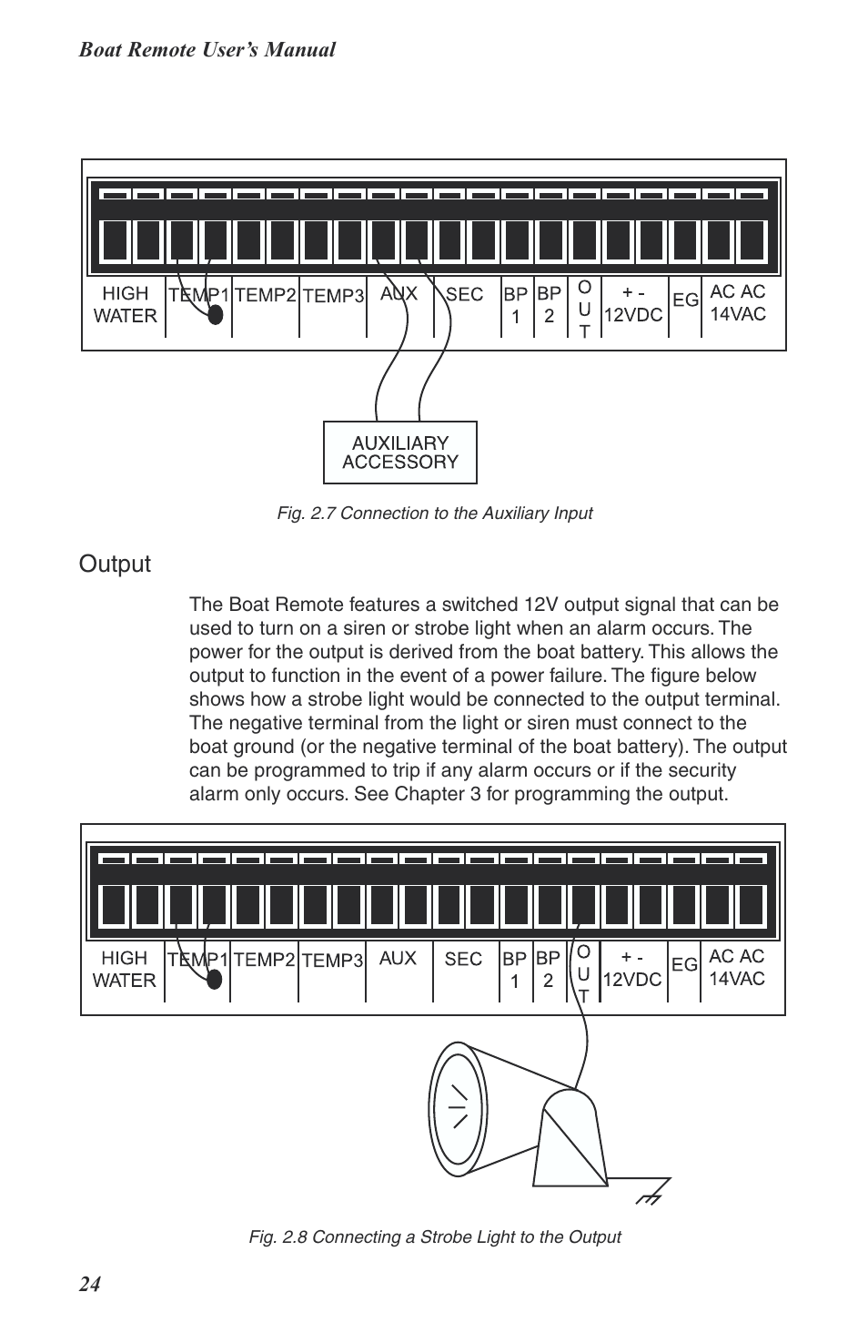 Output | Phonetics Boat Remote User Manual | Page 24 / 90