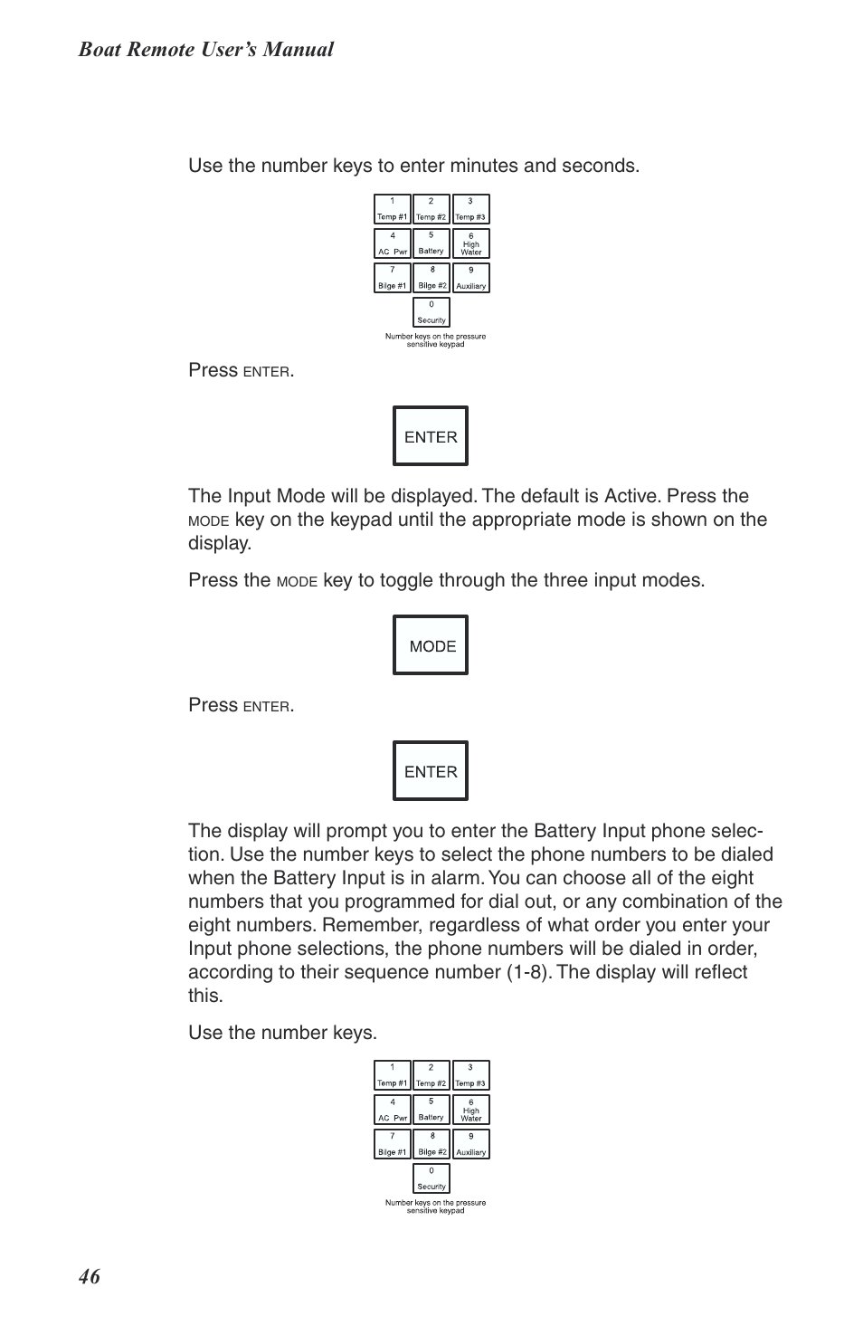 Boat remote user’s manual 46 | Phonetics Boat Remote User Manual | Page 46 / 90