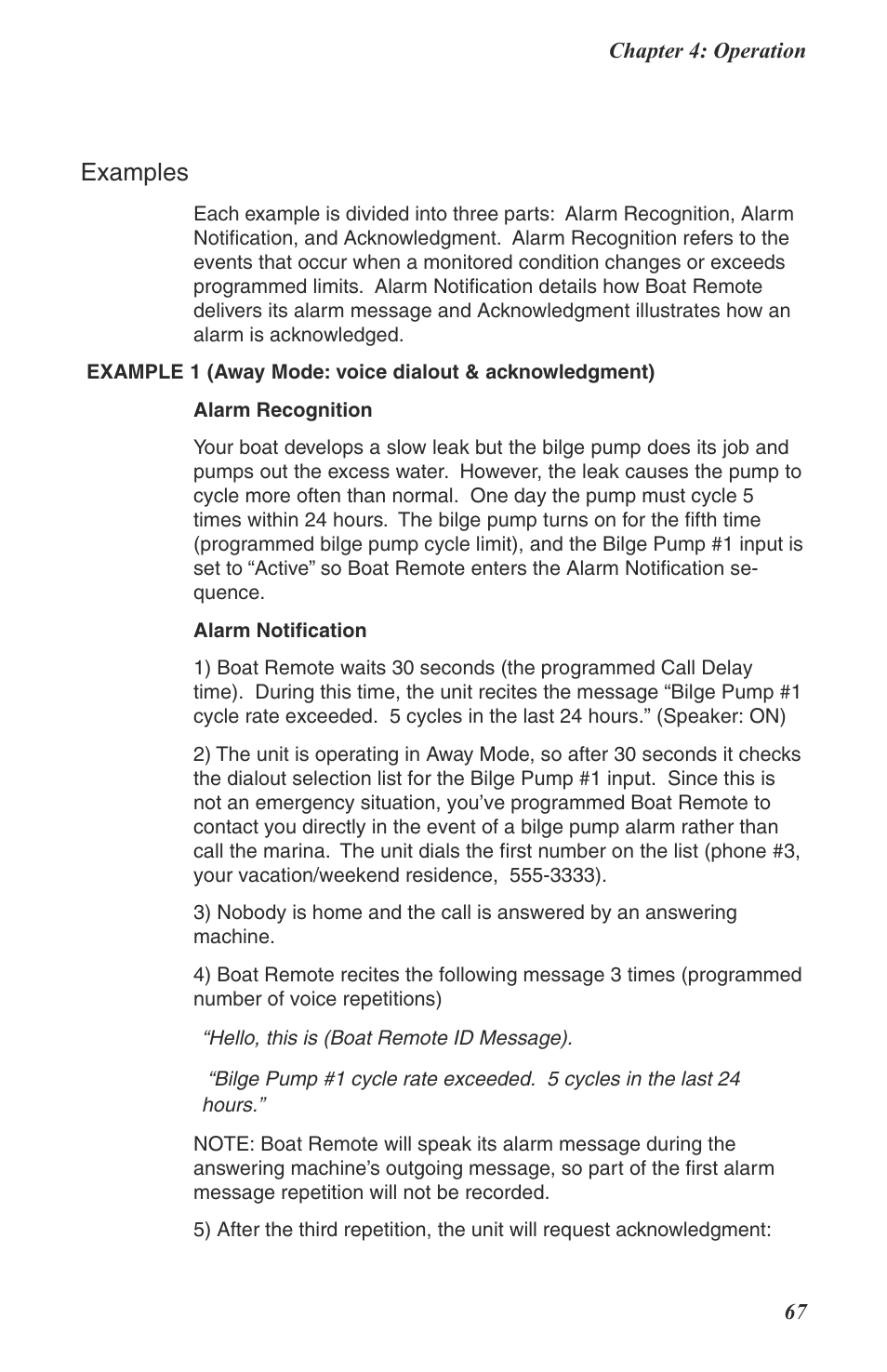 Examples | Phonetics Boat Remote User Manual | Page 67 / 90