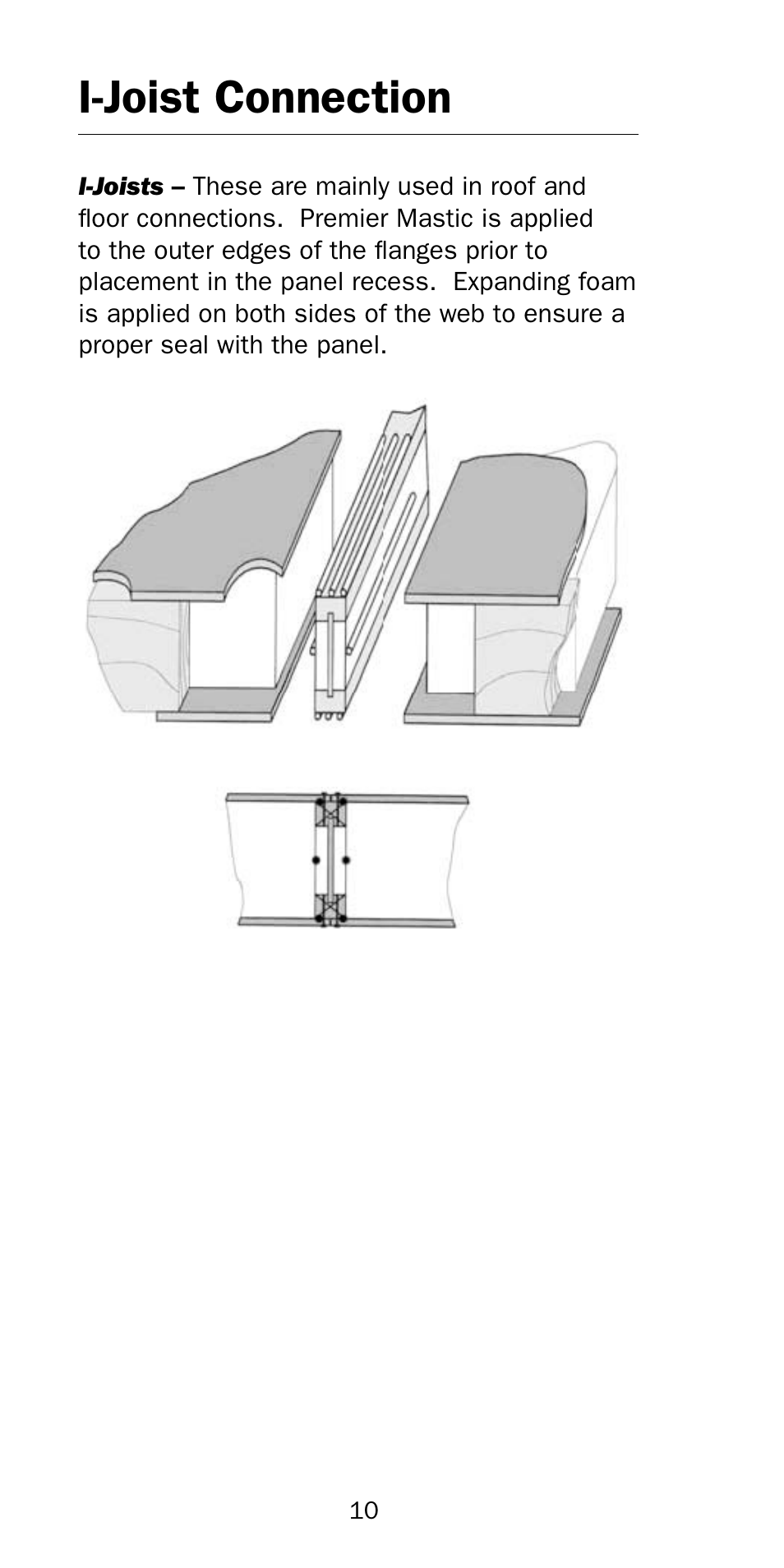 I-joist connection | Premier Floors User Manual | Page 10 / 56