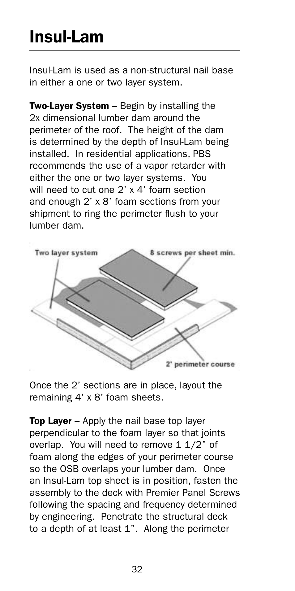 Insul-lam | Premier Floors User Manual | Page 32 / 56