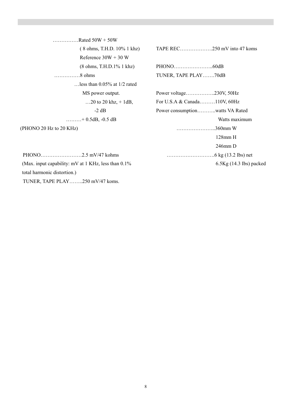 Pyramid Car Audio PR530A User Manual | Page 9 / 9