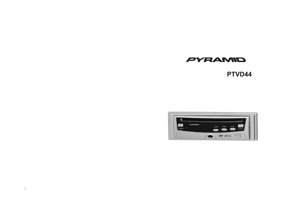 Pyramid Car Audio PDVD44 User Manual | 16 pages