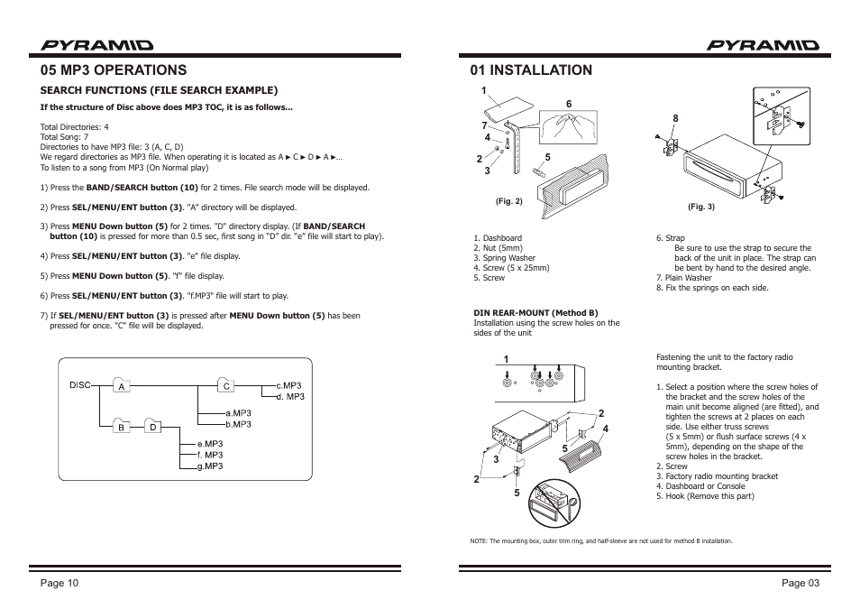 Pyramid Car Audio CDR-39M User Manual | Page 5 / 8