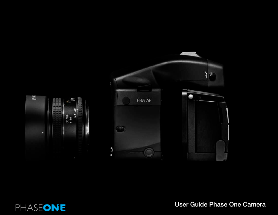 Phase One 645 AF User Manual | 106 pages