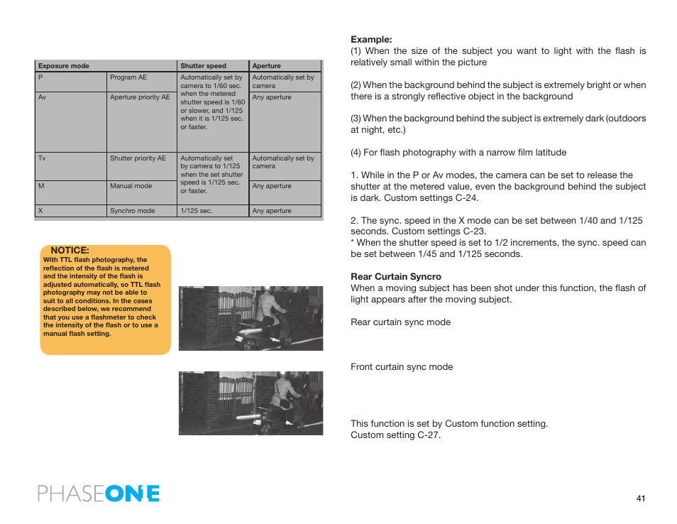 Phase One 645 AF User Manual | Page 41 / 106