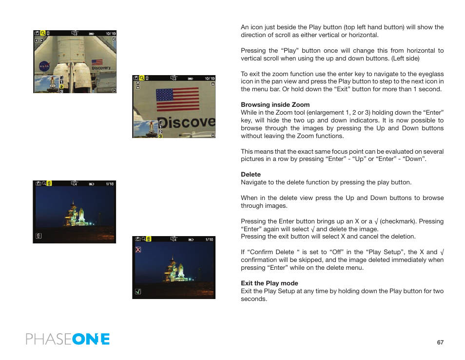 Phase One 645 AF User Manual | Page 67 / 106