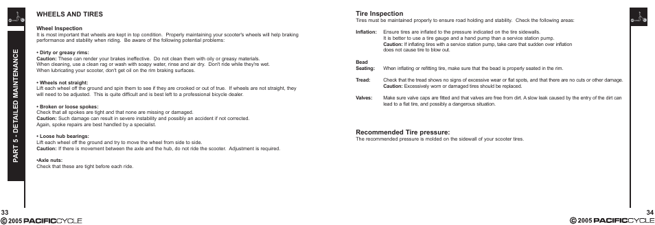 Pacific Cycle CUCINA HR7633 User Manual | Page 21 / 31