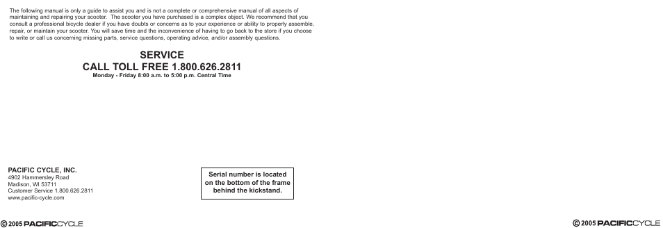 Pacific Cycle CUCINA HR7633 User Manual | Page 3 / 31