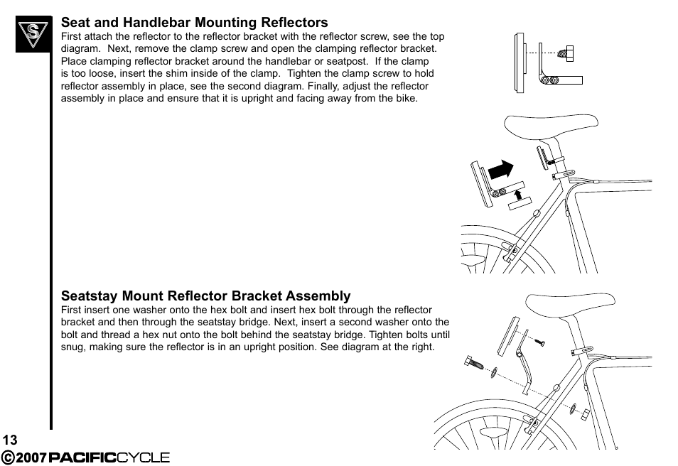 Pacific Cycle BRIGHT LIGHT ENERGY HF3305 User Manual | Page 20 / 119