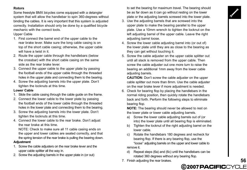 Pacific Cycle BRIGHT LIGHT ENERGY HF3305 User Manual | Page 63 / 119