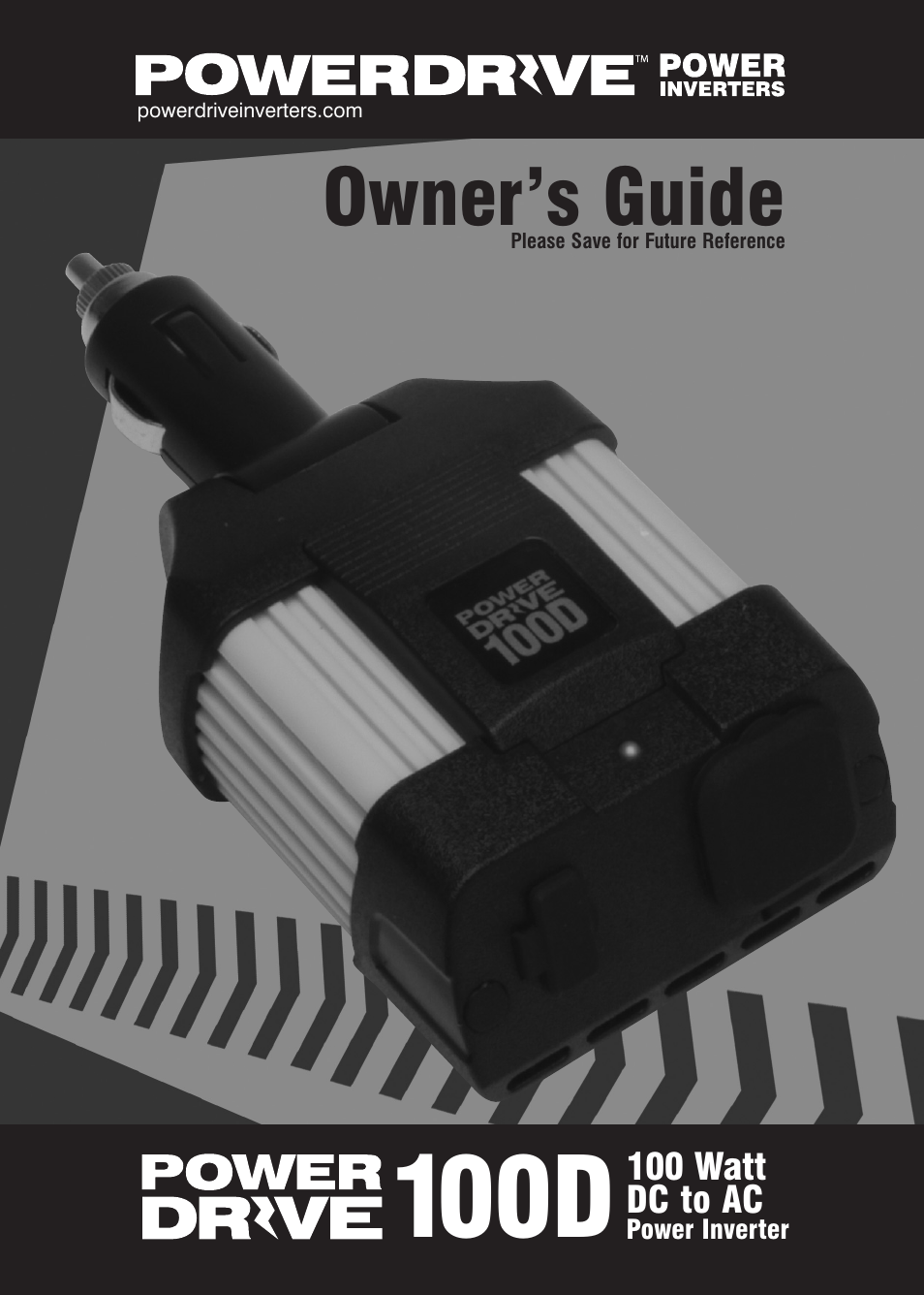 Power Drive 100D User Manual | 8 pages