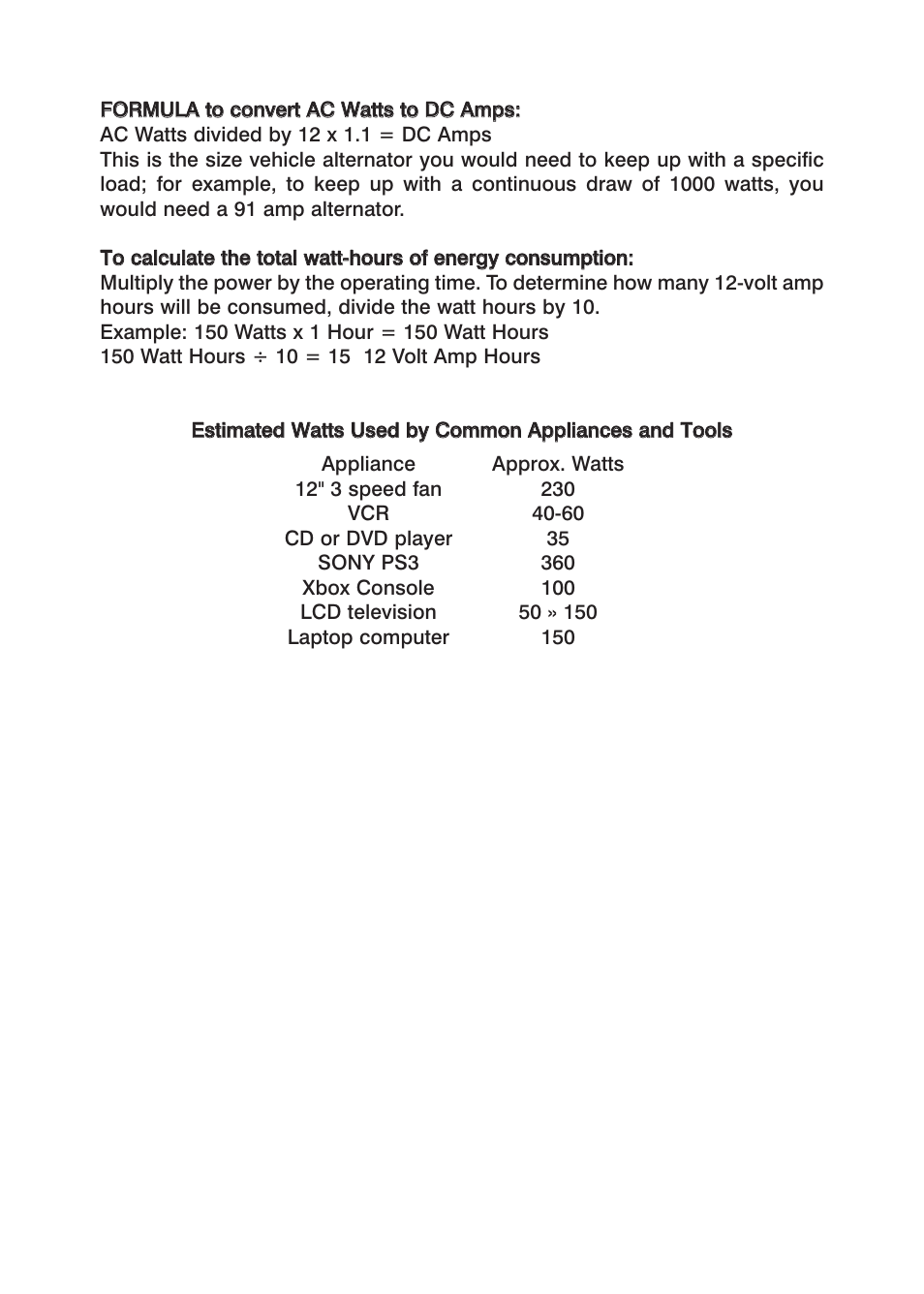 Power Drive 300 User Manual | Page 8 / 12