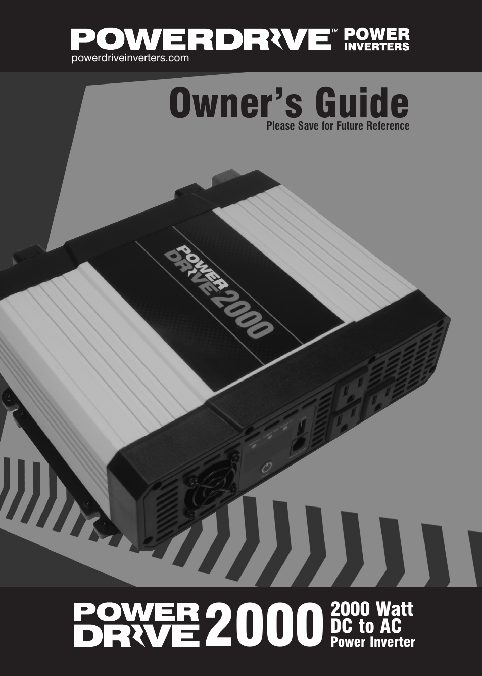 Power Drive 2000 User Manual | 12 pages