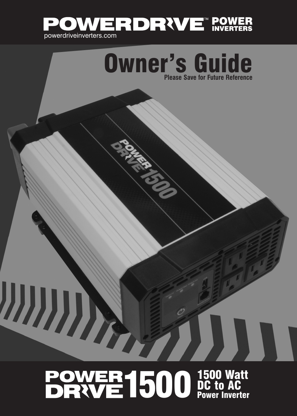 Power Drive 1500 User Manual | 12 pages