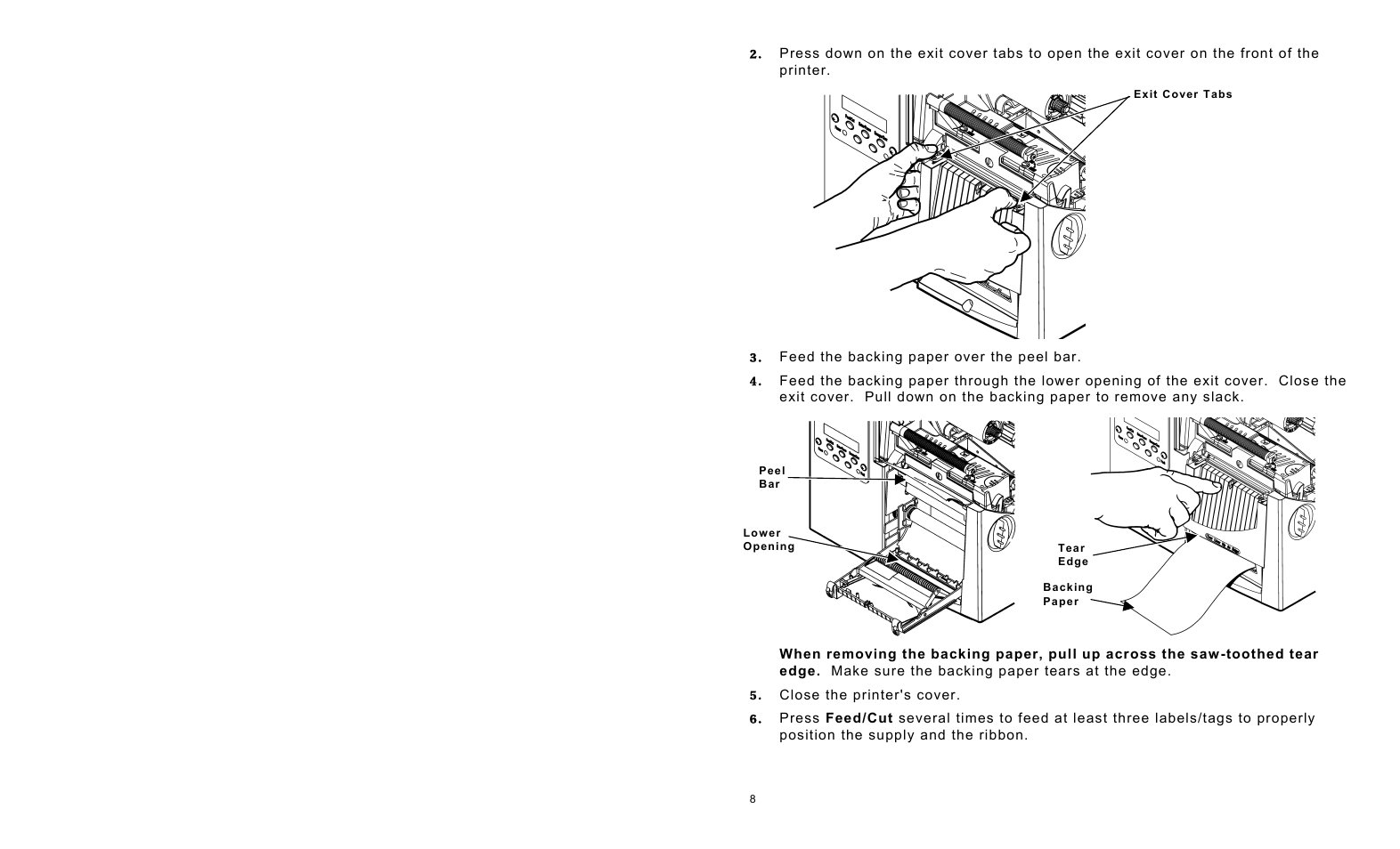 Paxar Monarch 9855 User Manual | Page 12 / 24