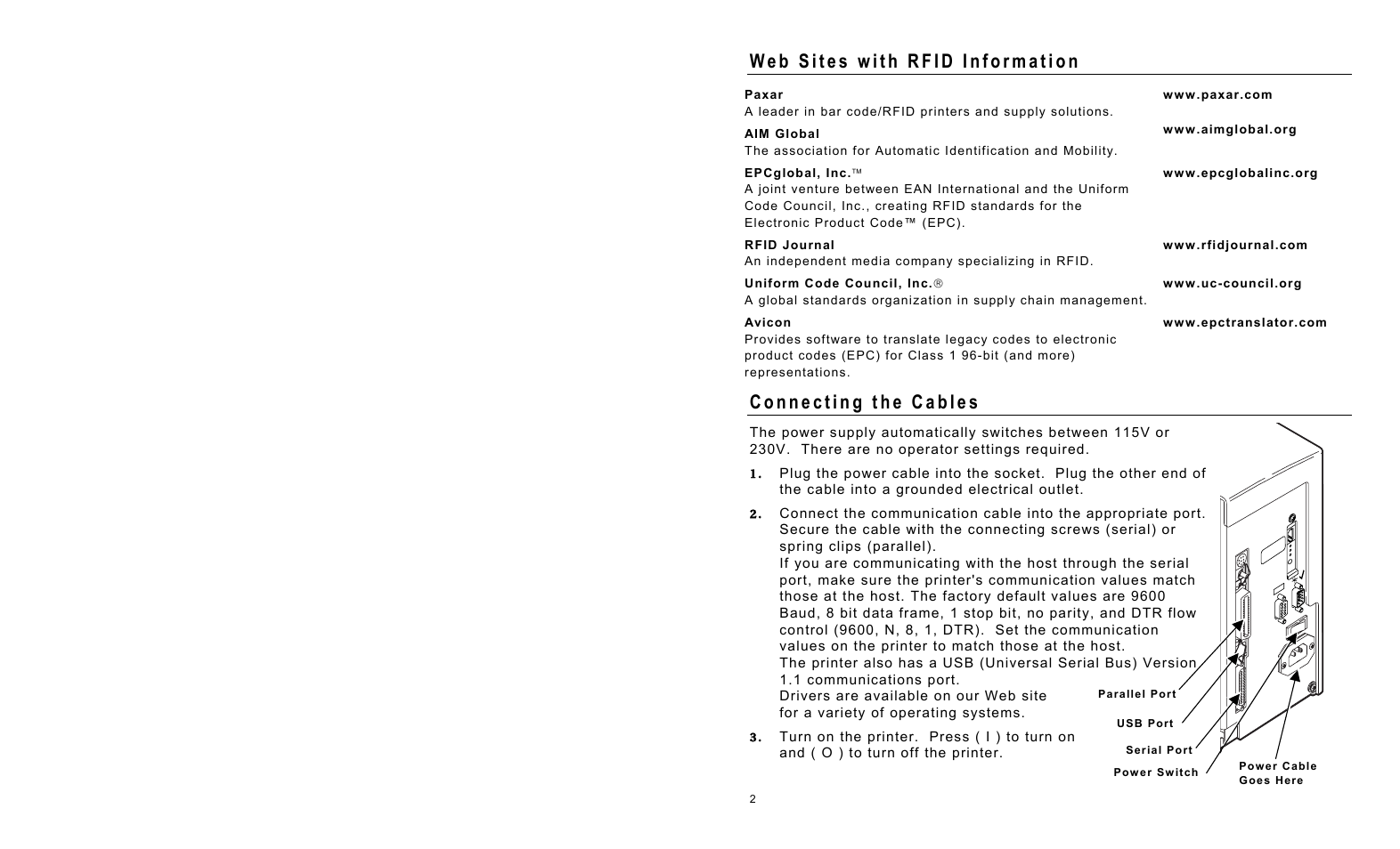 Paxar Monarch 9855 User Manual | Page 6 / 24