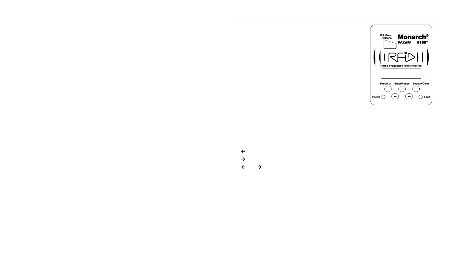Paxar 9855 RFID User Manual | Page 5 / 24