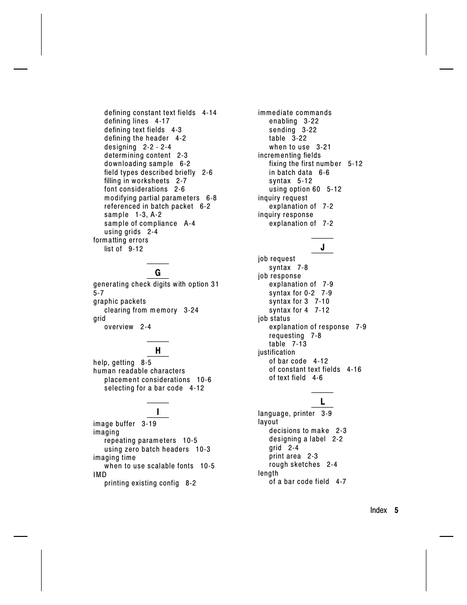 Paxar Monarch 9413 User Manual | Page 177 / 184