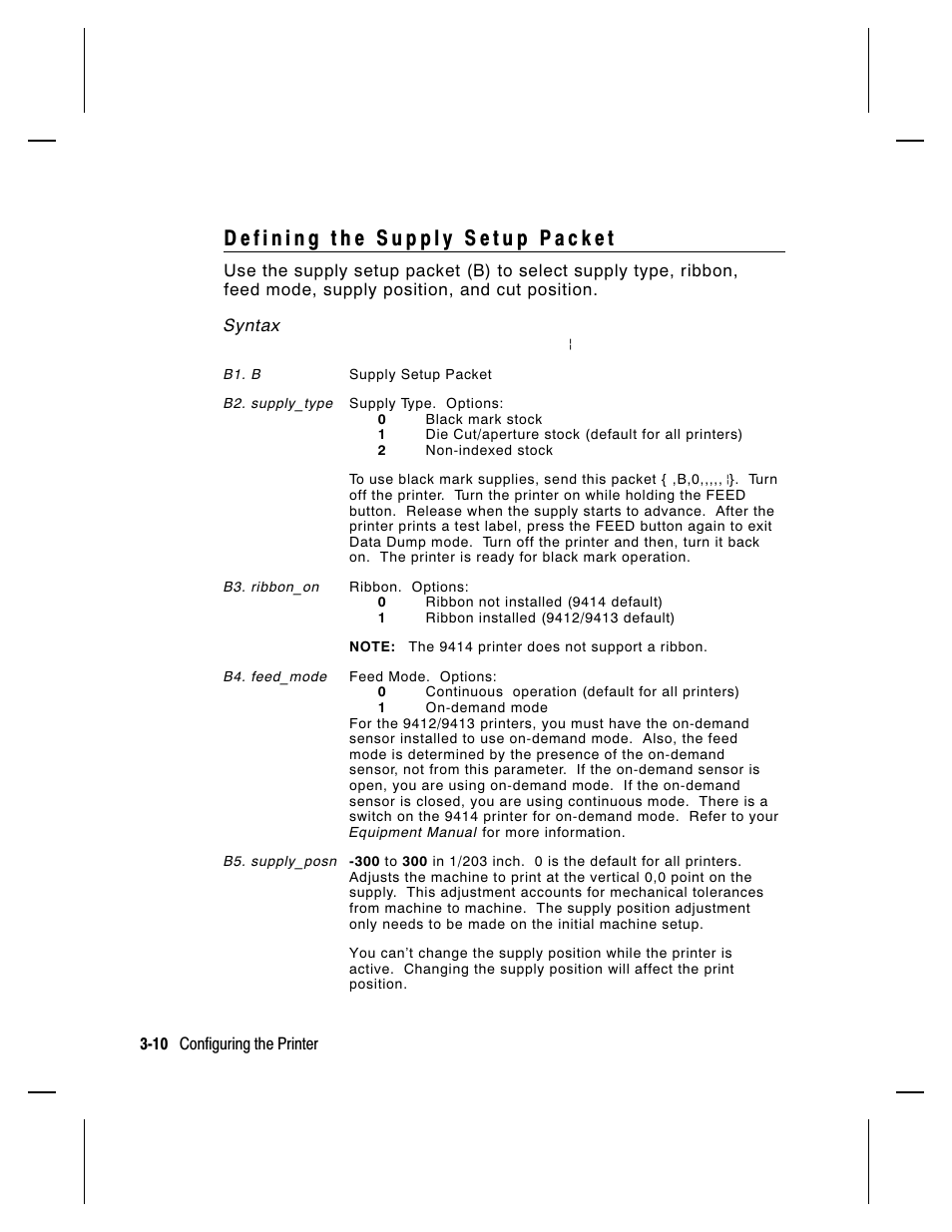 Paxar Monarch 9413 User Manual | Page 32 / 184