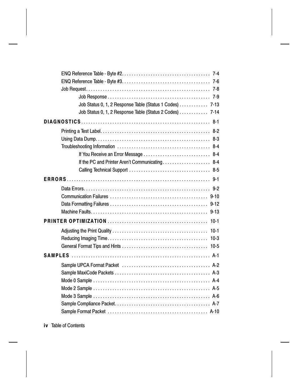 Paxar Monarch 9413 User Manual | Page 6 / 184