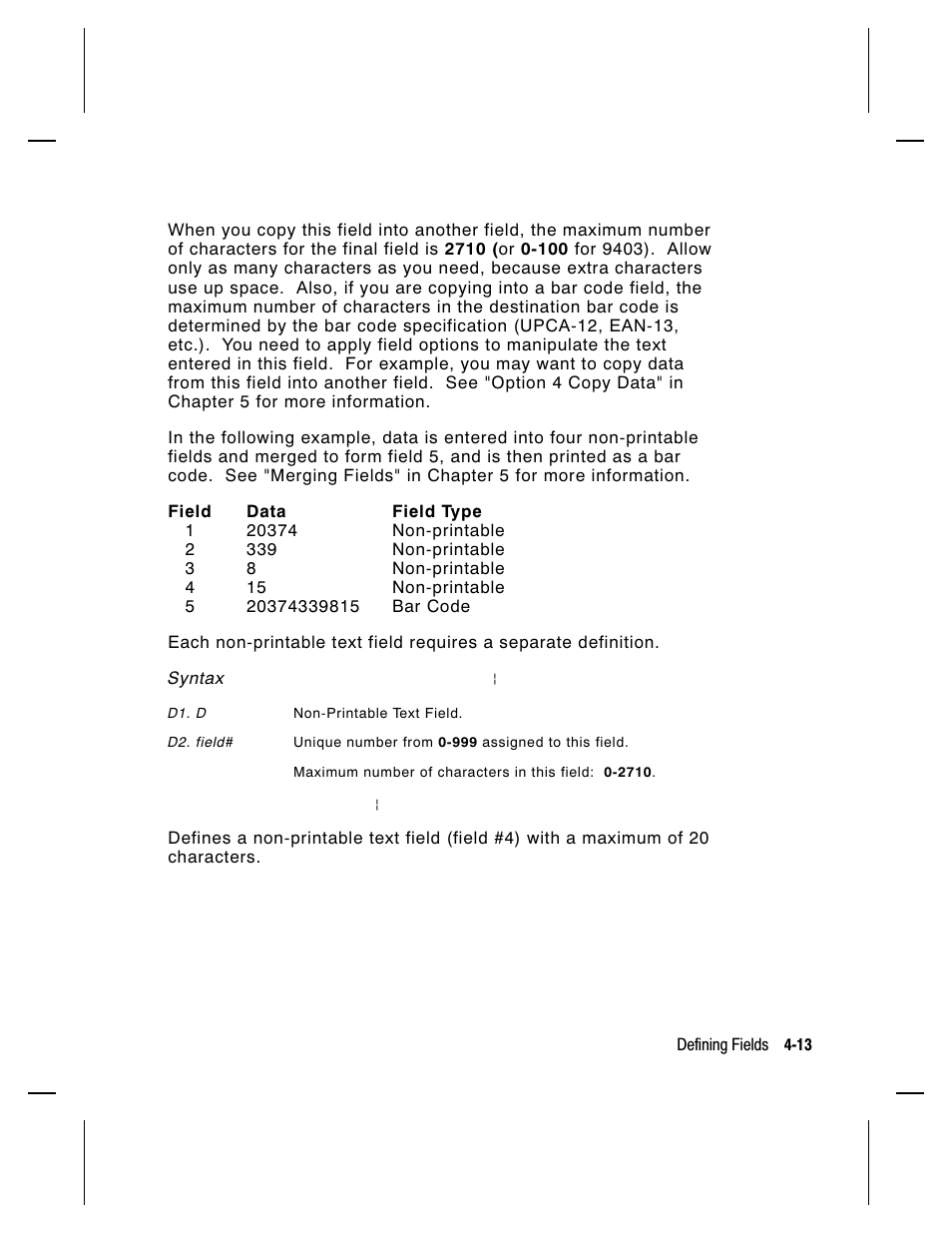 Paxar Monarch 9413 User Manual | Page 61 / 184