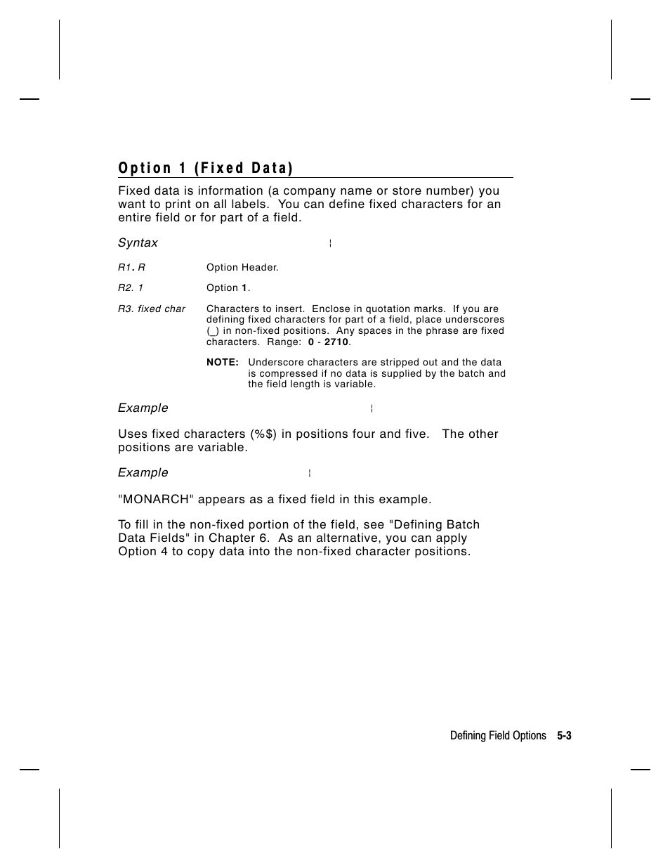 Paxar Monarch 9413 User Manual | Page 73 / 184