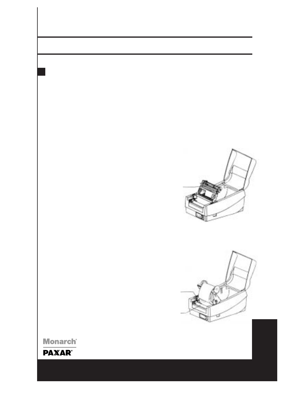 9640 series, Paxar monarch 9640 series, English | Paxar 9640 User Manual | Page 11 / 12