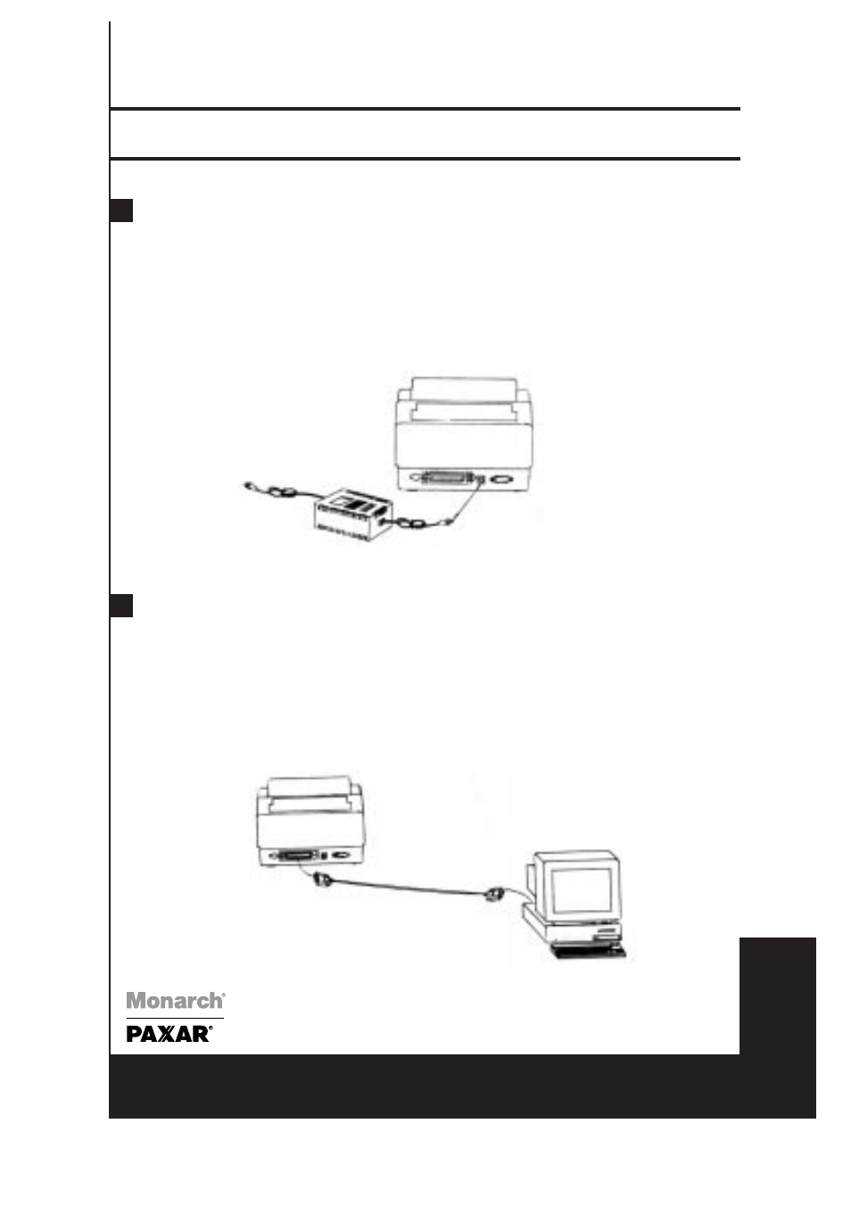 9640 series, Paxar monarch 9640 series, English | Paxar 9640 User Manual | Page 5 / 12